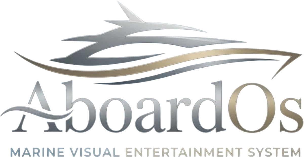 AboardOs · Marine Visual Entertainment System