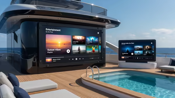 Deck and exterior screens